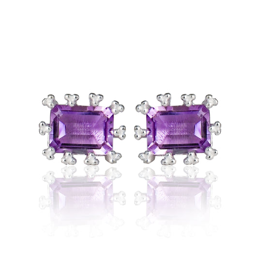 Rectangle Ear Studs