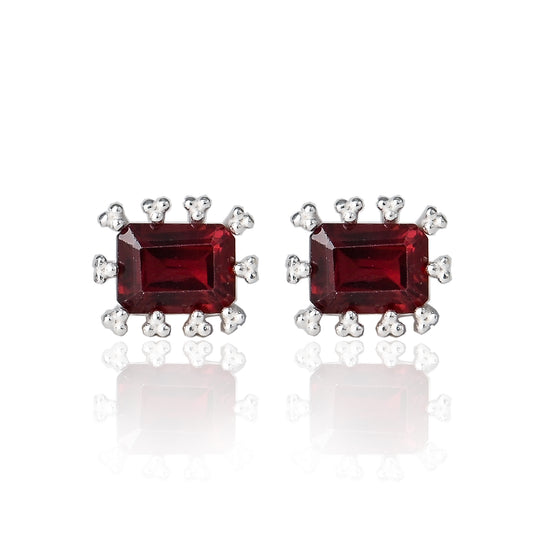 Rectangle Ear Studs