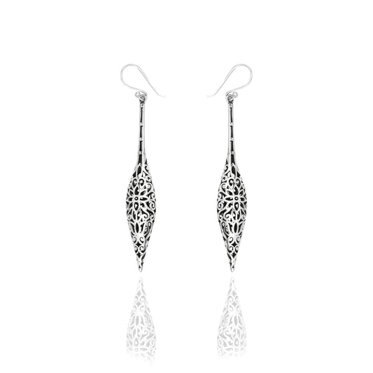 Jaali Drop Earrings