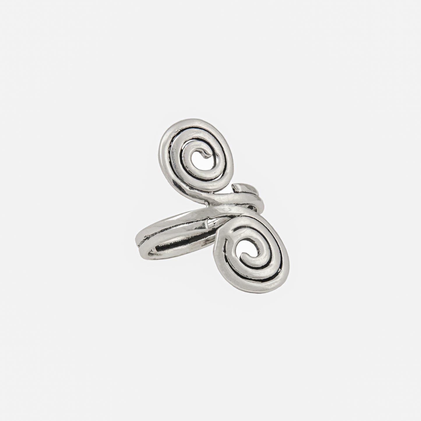 Double Spiral Ring