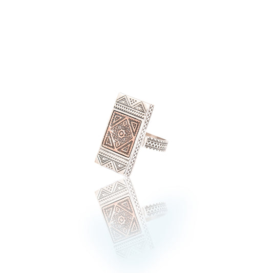 Dual-Tone Tuareg Ring