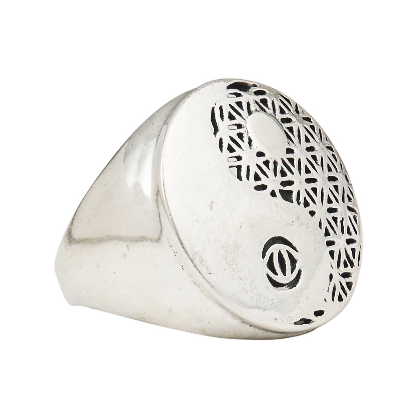 Flower Of Life Yin-Yang Ring