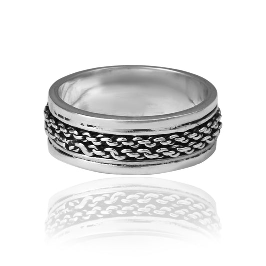 Revolving Double Curb Chain Ring