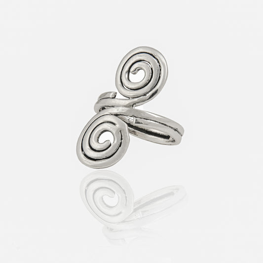 Double Spiral Ring