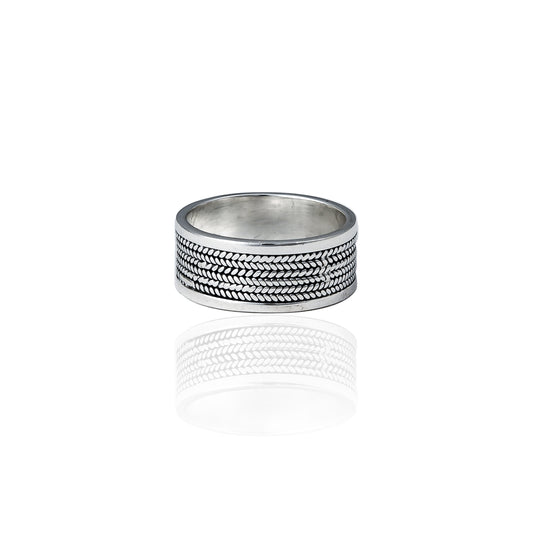 Textured Statement Ring
