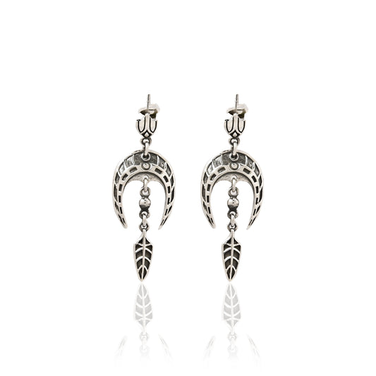 Celtic Moon Earrings
