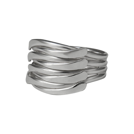 Curved Statement Ring