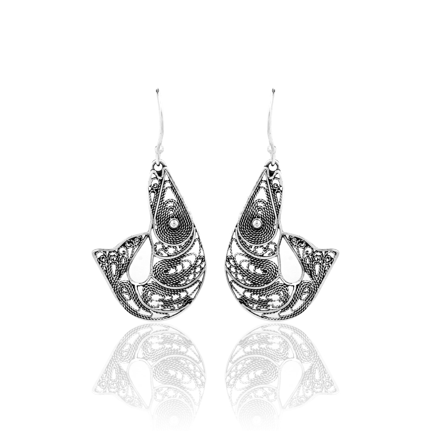 Filigree Fish Earrings