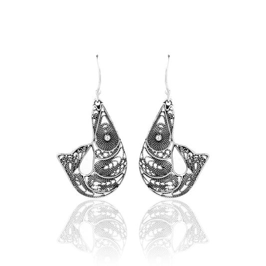 Filigree Fish Earrings