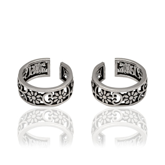 Floral Toe Rings