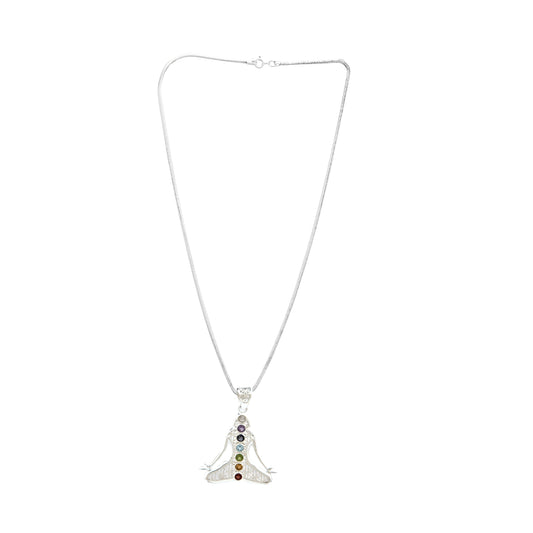 Meditating Chakra Pendant