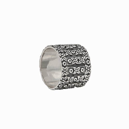 Shuriken Flowers Ring