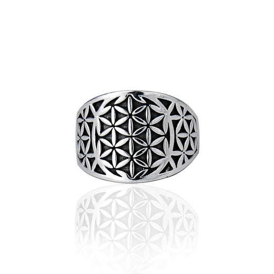 Flower Of Life Ring