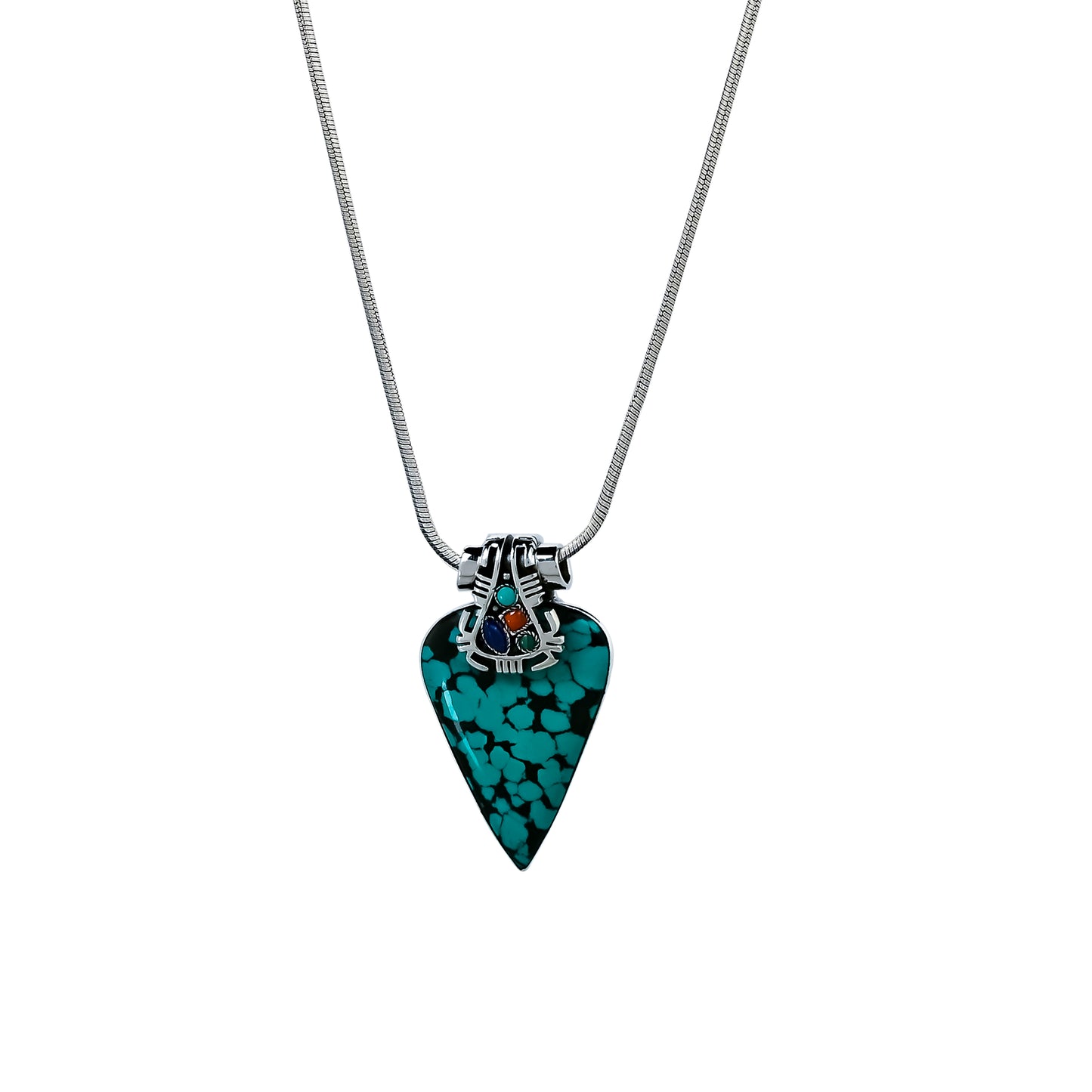 Indonesian Style Turquoise Pendant