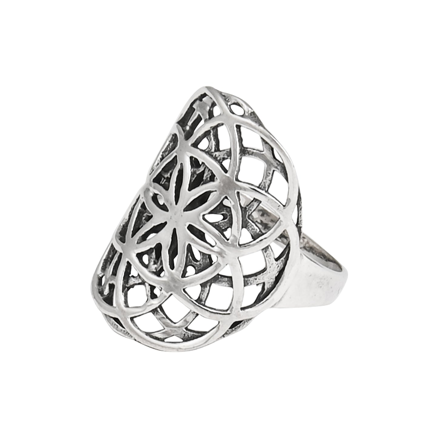 Flower Of Life Ring