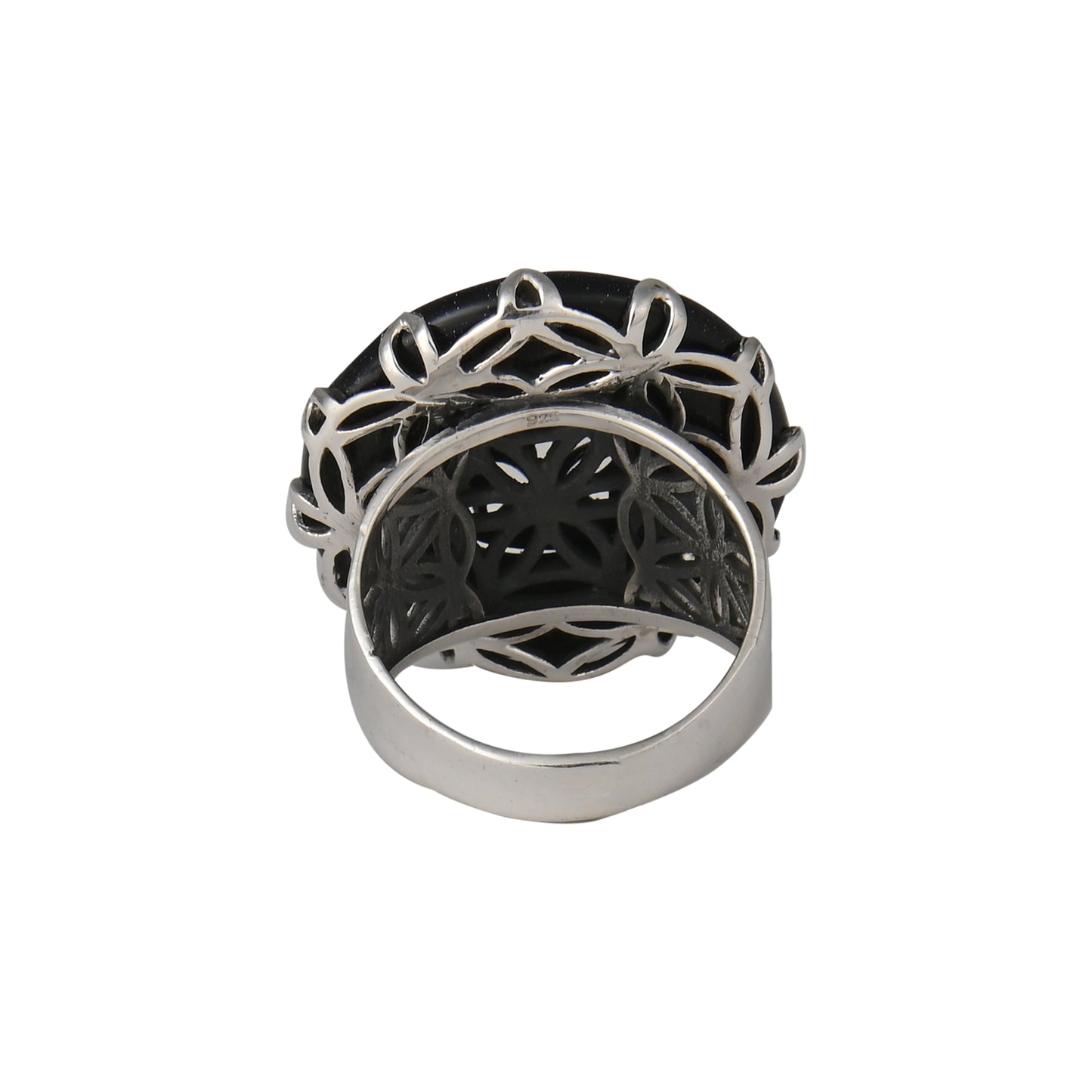 Flower Of Life Cocktail Ring