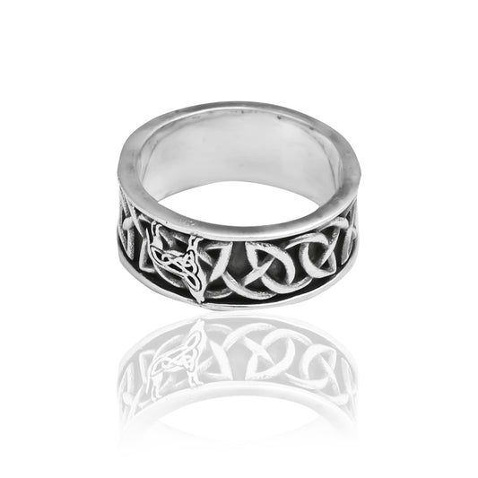 Celtic Wolf Ring