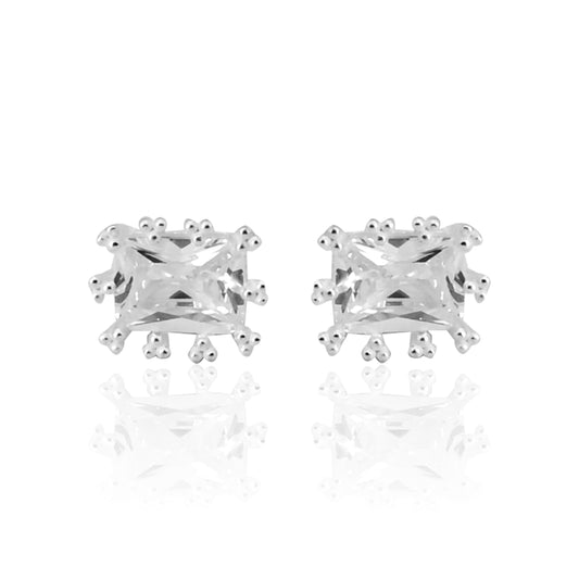 Rectangle Ear Studs