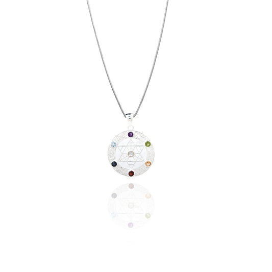 Pentagram Chakra Pendant