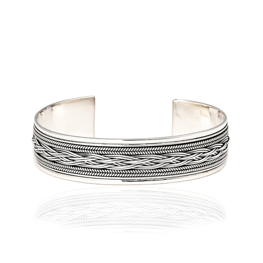 Braided Cuff Bangle