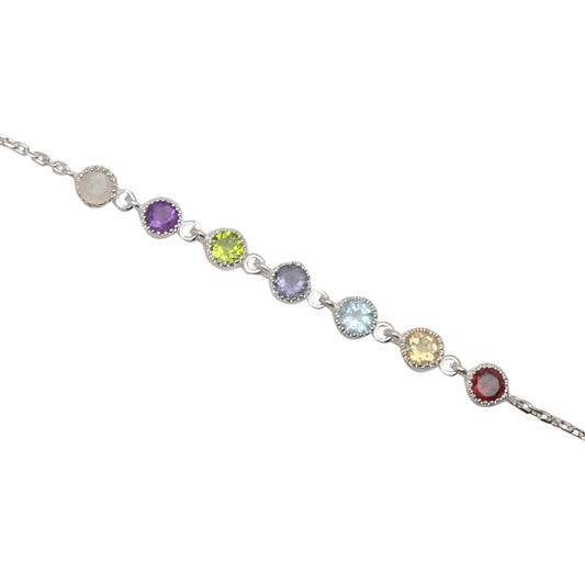 Chakra Stone Bracelet