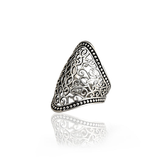 Designer Jaali Ring