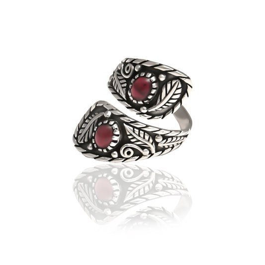 Adjustable Floral Ring