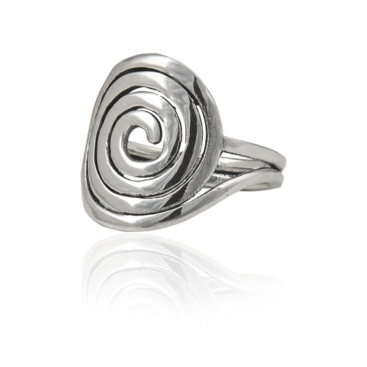 Spiral Statement Ring